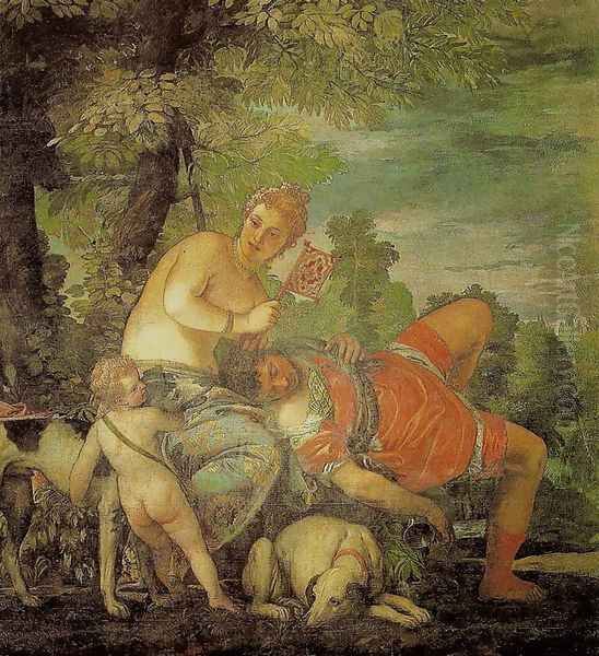 Venus and Adonis (Venere e Adone) - view 1