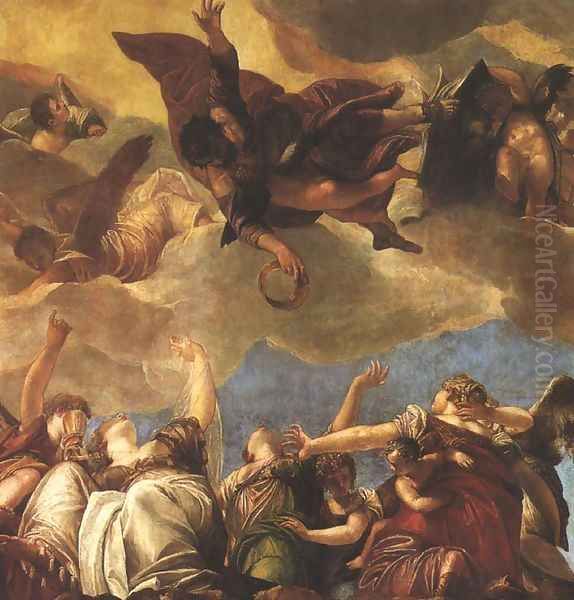 St. Mark Crowning the Virtues - view 1