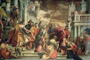 St. Sebastian Inciting Marcellus and Marcellinus who are Being Led to Martyrdom, 1558