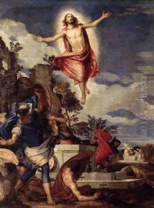 The Resurrection of Christ c. 1570 by Paolo Veronese (Caliari)