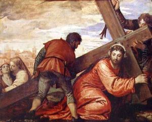 Christ Sinking under the Weight of the Cross