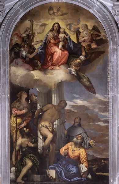 Virgin in Glory with Saints c. 1562 - view 1