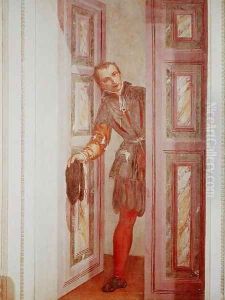 A Servant at the Door, 156 by Paolo Veronese (Caliari)