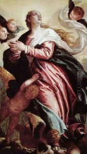 Assumption of the Virgin 2 by Paolo Veronese (Caliari)