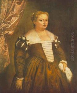 Portrait of a Venetian Woman by Paolo Veronese (Caliari)