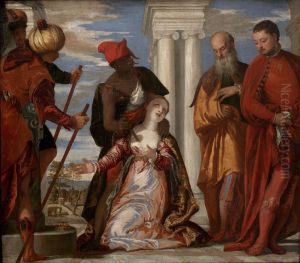 The Martyrdom of St. Justine c. 1573