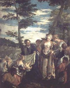 Moses Rescued from the Nile, 1580