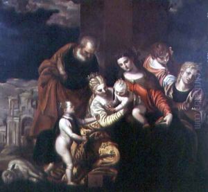 The Mystic Marriage of St. Catherine by Paolo Veronese (Caliari)
