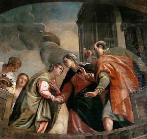 The Visitation by Paolo Veronese (Caliari)