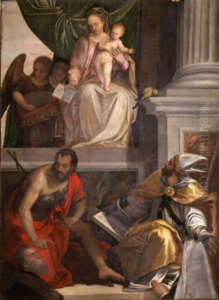 Sketch for the Bevilacqua Altarpiece - view 1
