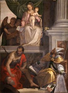 Sketch for the Bevilacqua Altarpiece by Paolo Veronese (Caliari)
