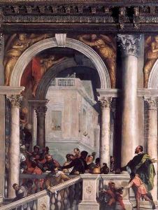 Feast in the House of Levi (detail)