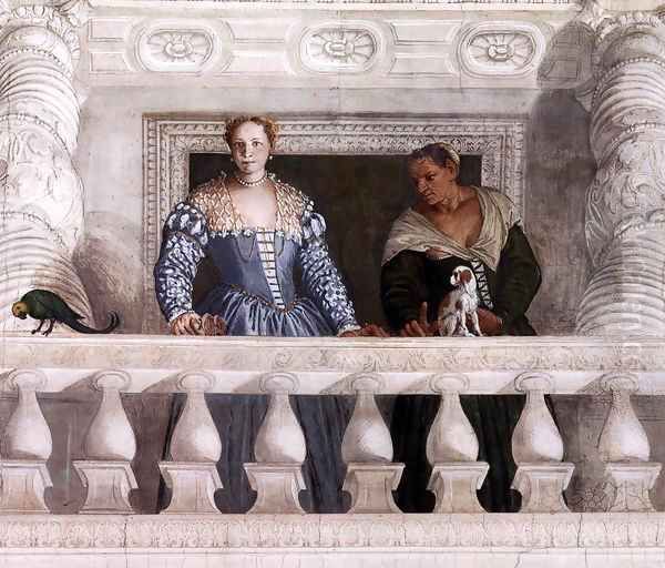 Figures behind the Parapet - view 1