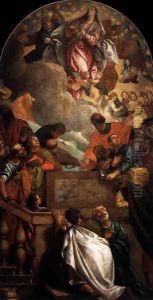 Assumption of the Virgin 3 by Paolo Veronese (Caliari)