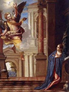 Annunciation 2 by Paolo Veronese (Caliari)