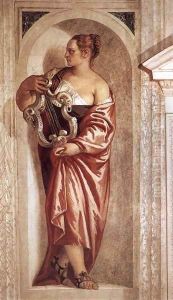 Muse with Lyre by Paolo Veronese (Caliari)