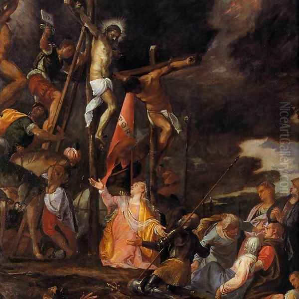 Crucifixion (detail) - view 1