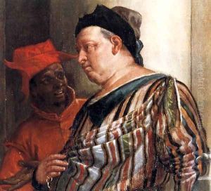 Feast in the House of Levi (detail) 8 by Paolo Veronese (Caliari)