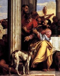Feast in the House of Simon (detail) by Paolo Veronese (Caliari)
