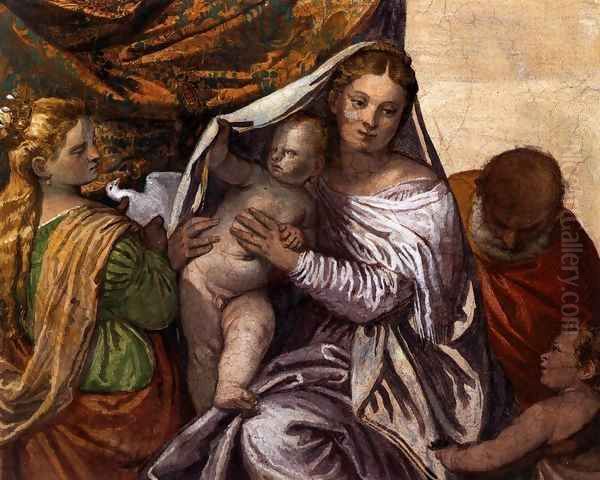 Holy Family with St Catherine and the Infant St John - view 1