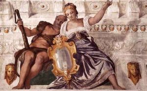 Prudence and Manly Virtue by Paolo Veronese (Caliari)