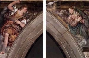 Annunciation by Paolo Veronese (Caliari)