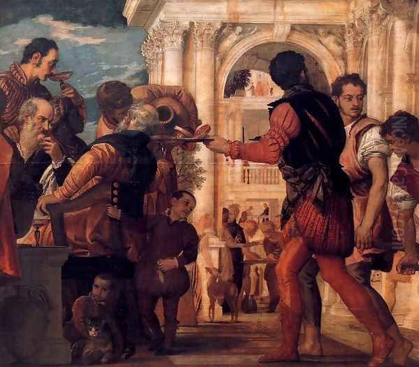 Marriage at Cana (detail) 2 - view 1