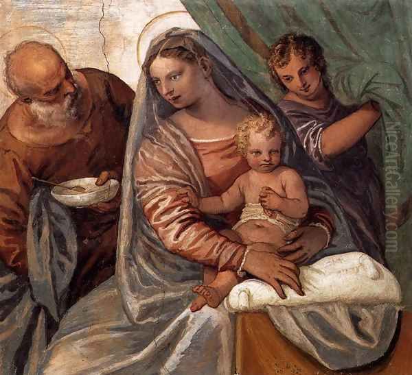 The Holy Family (Madonna della pappa) - view 1