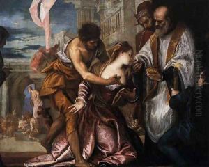 The Martyrdom and Last Communion of Saint Lucy by Paolo Veronese (Caliari)