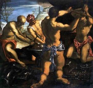 Vulcan's Forge by Paolo Veronese (Caliari)