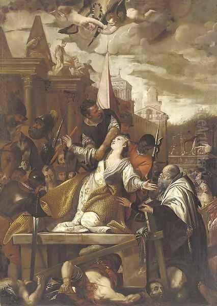 The Martyrdom of Saint Afra - view 1