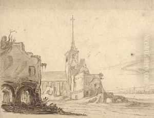 The Abbey at Rijnsburg, north-west of Leiden