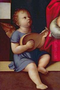 Madonna in Adoration of the Christ Child with Two Angels 2 by Alvise Vivarini