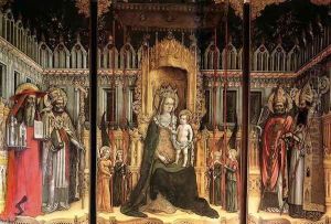 Triptych 1446 by Antonio Vivarini