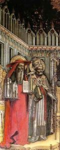 Triptych (detail-1) 1446 by Antonio Vivarini