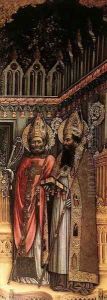 Triptych (detail-3) 1446 by Antonio Vivarini