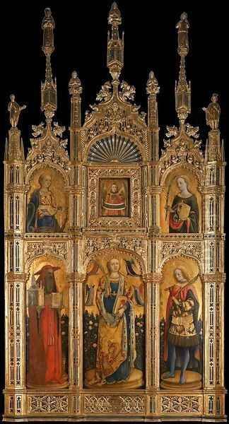 Santa Sabina Polyptych - view 1