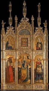 Santa Sabina Polyptych by Antonio Vivarini