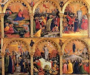 Passion Polyptych (detail) 2 by Antonio Vivarini