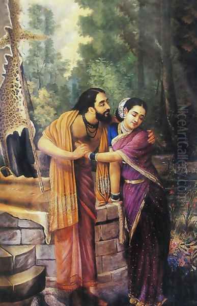 Arjuna and Subhadra - view 1
