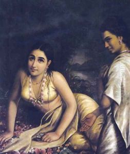 Damayanthi by Raja Ravi Varma