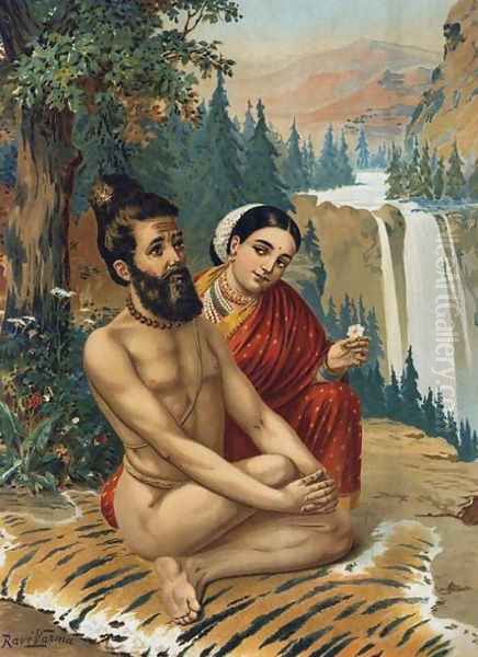 Vishwamitra and Menaka 2 - view 1