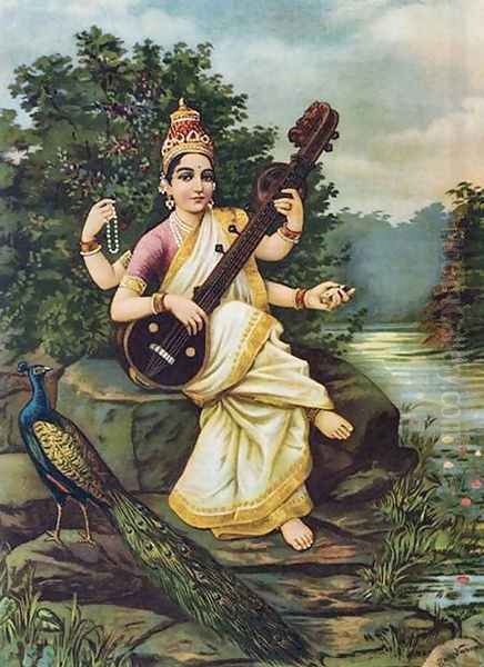 Goddess Saraswathi 2 - view 1