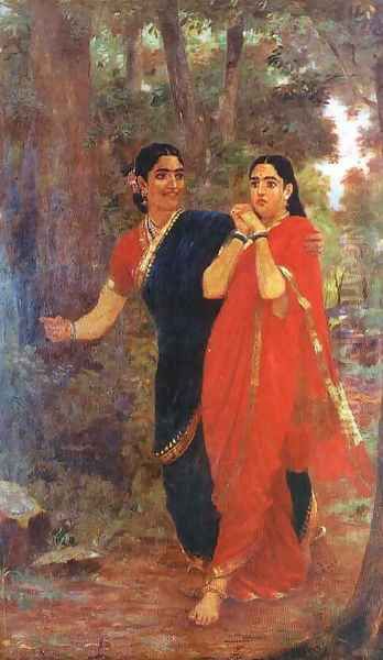 Droupathi and Simhika - view 1