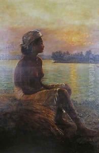 The Reaper by Raja Ravi Varma