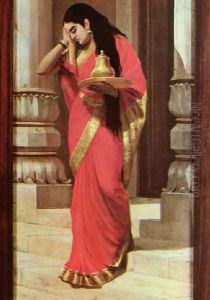 Pleasing by Raja Ravi Varma