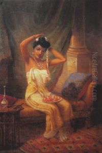 Lady in Her Dressing Room