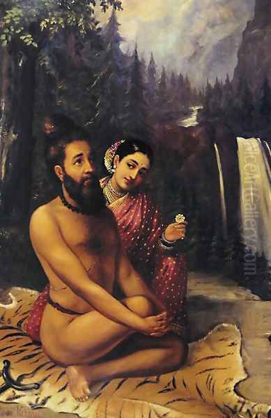Vishwamitra and Menaka - view 1