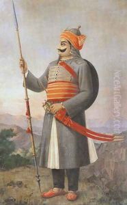 Maharana Prathap Singh by Raja Ravi Varma