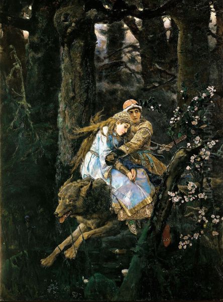 Prince Ivan on the Grey Wolf, 1889 - view 1